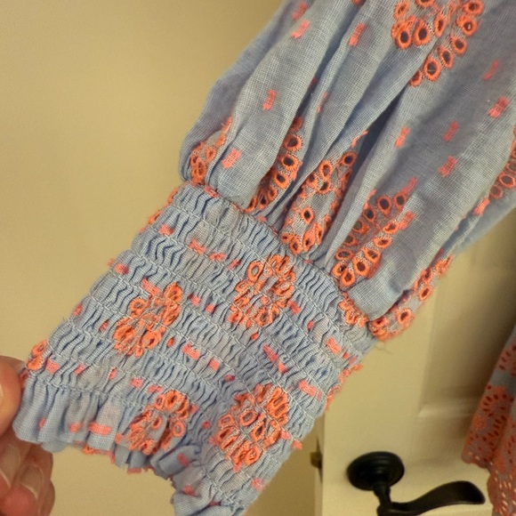 Lilly Pulitzer Blue and Pink Floral Dress - Picture 3 of 4